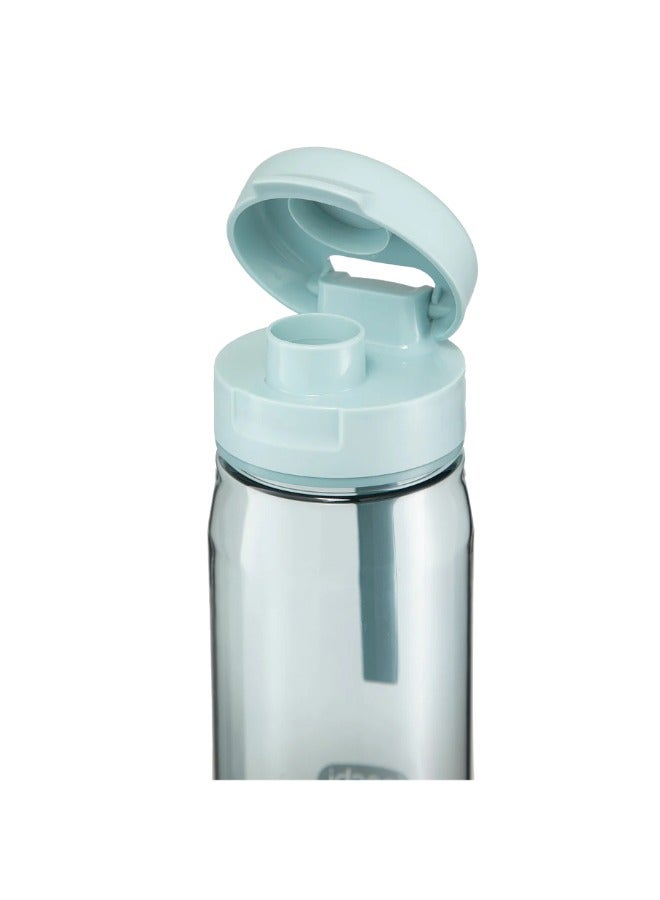 Inochi Kita Fami Active Water Bottle 700ml / Premium Quality BPA Free | Non-Toxic and Safe | For Outdoor Adventures, Sports Activities, Travel, School, Work | with Leak Proof Flip Top Lid | With Carry Strap | Convenient Opening Button | Dishwasher Safe -  Turquoise - Image 2