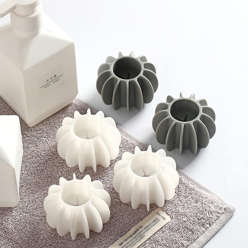 COOFANDY 8 Pcs Reusable Laundry Balls Laundry Scrubbing Balls for Washing Machine Clothes Deep Cleaning AntiWinding No Damage to Clothing wash Guard Ball Steamer Dryer Balls Knotting Reduces - Image 5