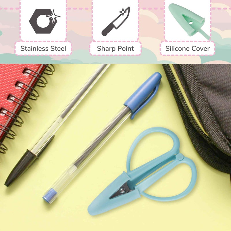 BambooMN JubileeYarn Tiny Traveler Units - Portable TSA Compliant Mini Airplane Snips - Beach Glass - 1 Unit - Image 4