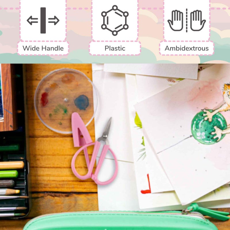 BambooMN JubileeYarn Tiny Traveler Units - Portable TSA Compliant Mini Airplane Snips - Beach Glass - 1 Unit - Image 3