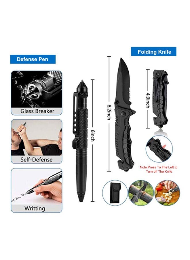 NIBEMINENT 18 In 1 Survival Gear Tool Emergency Set  - Image 5