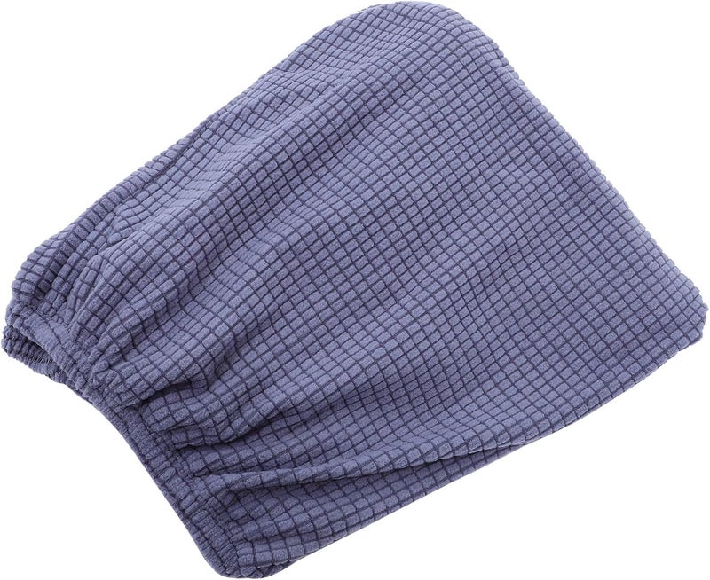 Homoyoyo Elastic Square Stool Cover Slipcover, Thickened Fabric Anti-Slip Footrest Protector, Small Size Sofa Footstool Sleeve for Home and Dormitory Use - Image 1