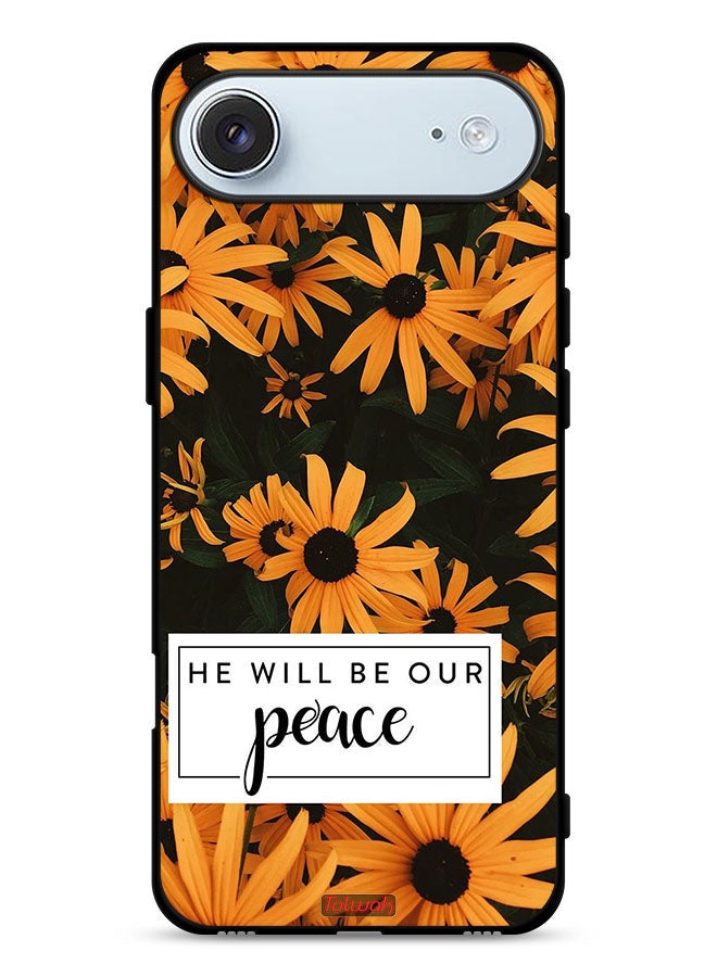 Tolwak Apple iPhone Air Protective Case Cover He Will Be Our Peace - Image 1
