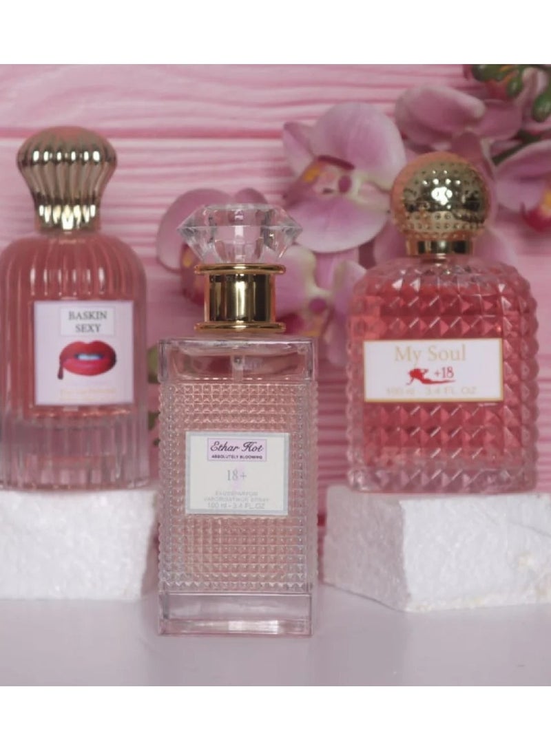 Special perfume set for women 100 ml