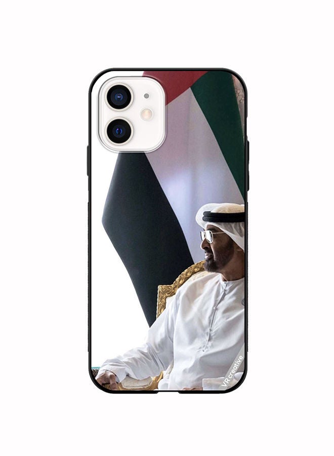 VR CREATIVE Protective Case Cover For Apple iPhone 12 Sheikh Mohamed Bin Zayed Al Nahyan Design Multicolour - Image 1