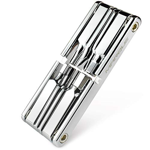 MARQUE 10 in 1 Bike Multitool - Mini 10 Bicycle Multi Tool Repair Kit for Road and Mountain Bikes. Pocket size with slim and portable profile for easy storage during road cycling and MTB-cyclist gift - Image 1