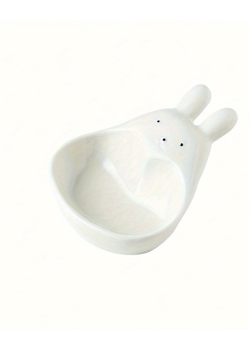Generic 1 pc sauce plate appetizer soy sauce rack small bowl dipping sauce bowl cartoon shape dish  - Image 1