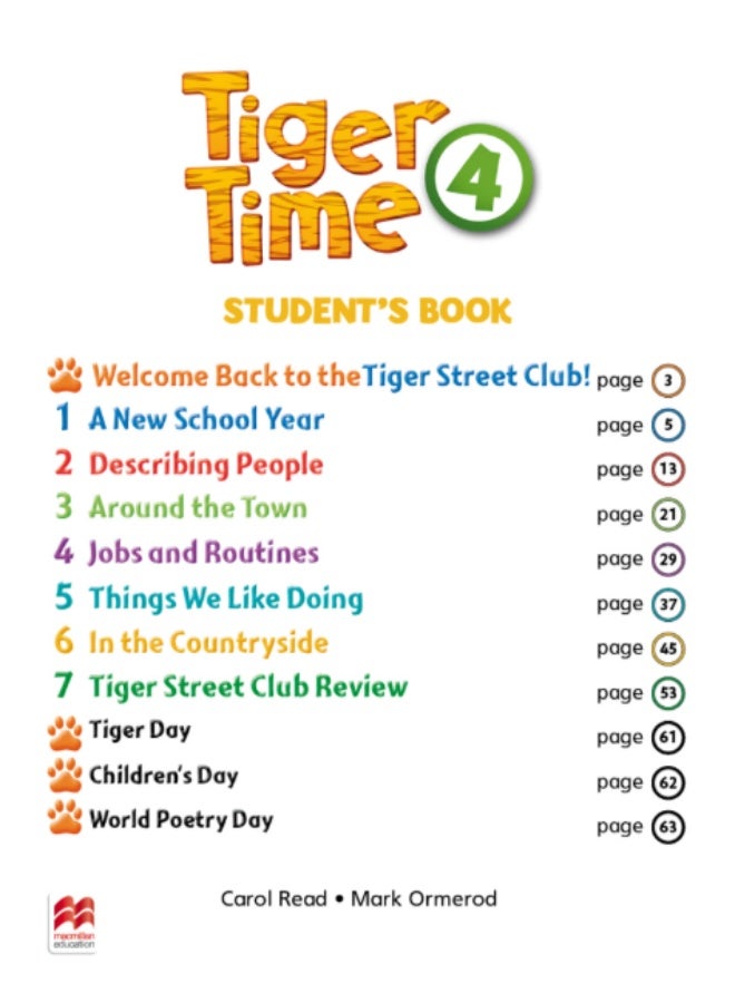 Macmillan Tiger Time -  English Course for Schools -level 4__students_book - Image 2