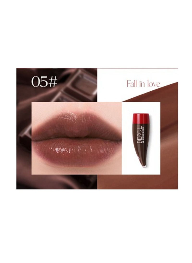DEROL Lingering Affection Plumping Lip Gloss 05# Fall In Love - Image 2