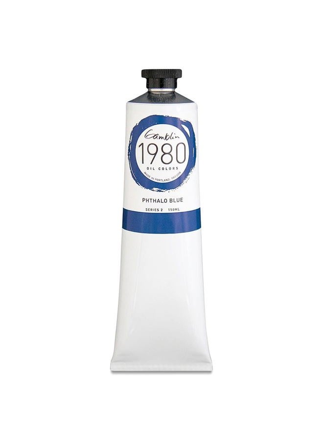 1980 Oil Color, 150ml, Phthalo Blue