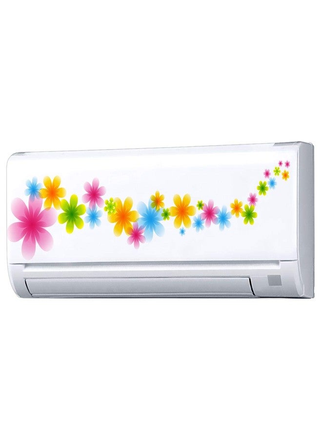 Decopix 'ac Sticker Fridge Sticker Wall Sticker Split Ac Stickers Air Conditioner Sticker - Standard Size (Fit for All Models/Sizes/Brands) (Vinyl, Multicolor)' - SM6069 - Image 1