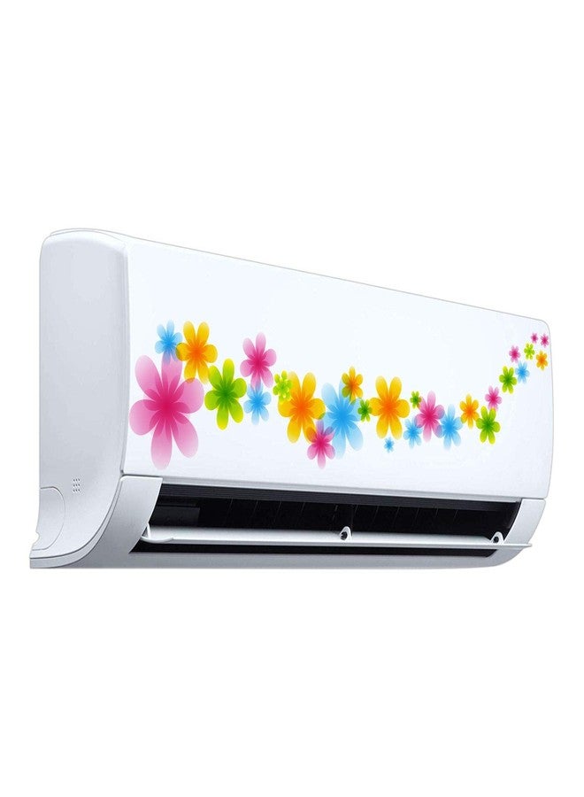 Decopix 'ac Sticker Fridge Sticker Wall Sticker Split Ac Stickers Air Conditioner Sticker - Standard Size (Fit for All Models/Sizes/Brands) (Vinyl, Multicolor)' - SM6069 - Image 2