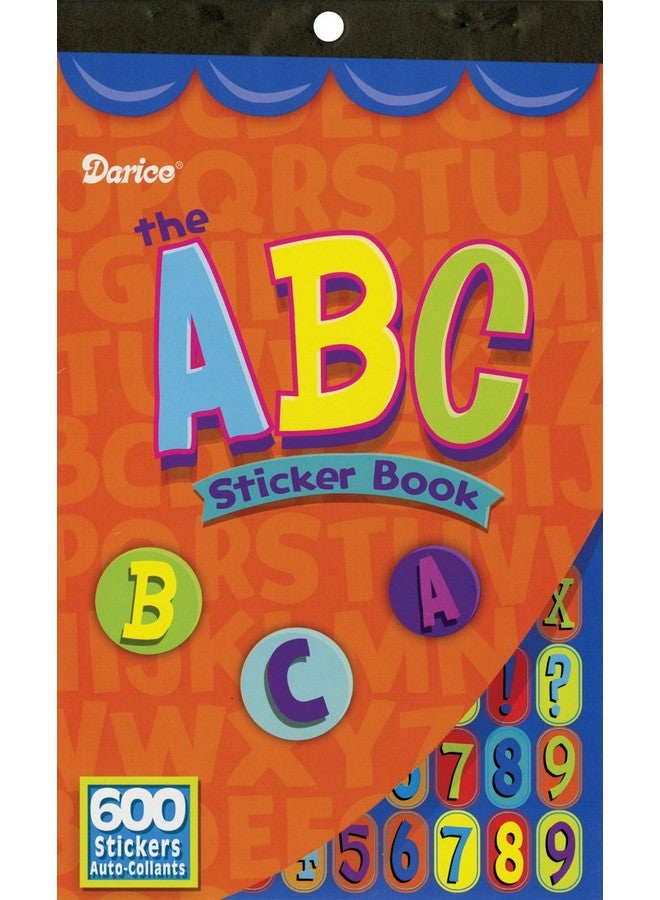 Darice 1063150 Abc Sticker Book 600 Alphabet Stickers For Kids Abc Sticker Book - Image 2