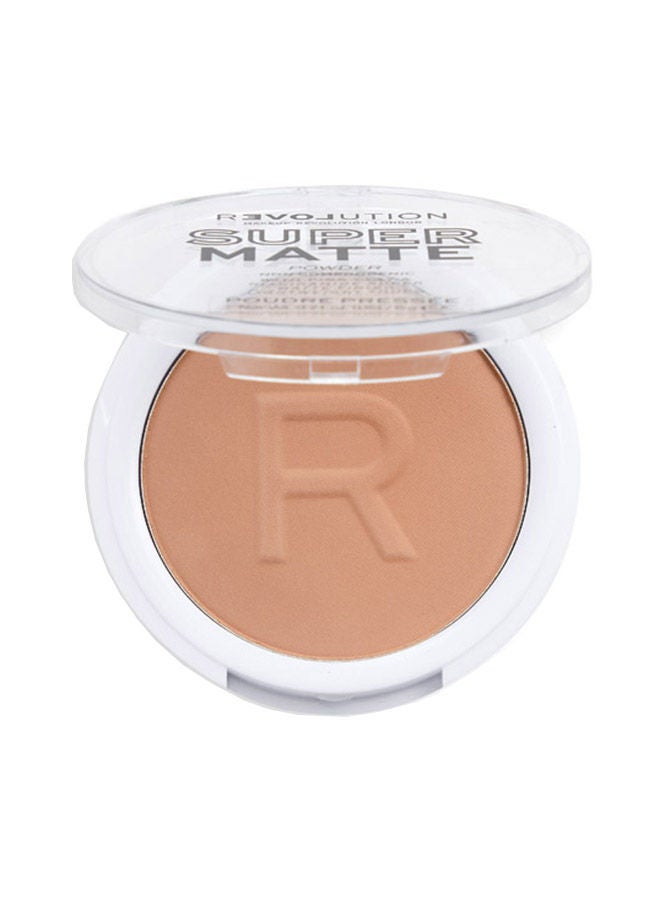 REVOLUTION Makeup Revolution Super Matte Pressed Powder Beige - Image 1