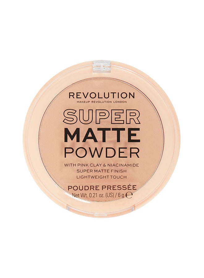 REVOLUTION Makeup Revolution Super Matte Pressed Powder Beige - Image 3