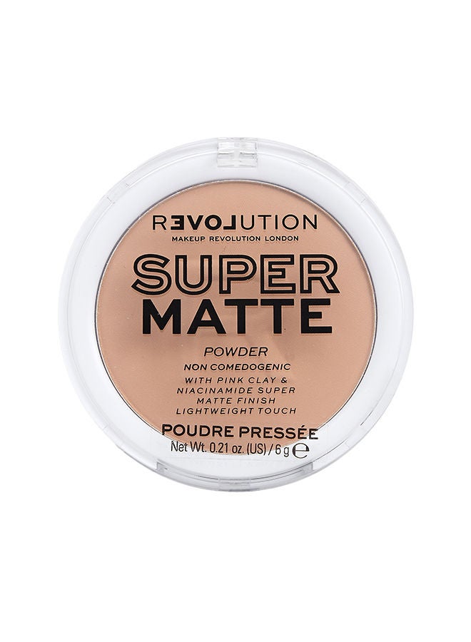REVOLUTION Makeup Revolution Super Matte Pressed Powder Beige - Image 2