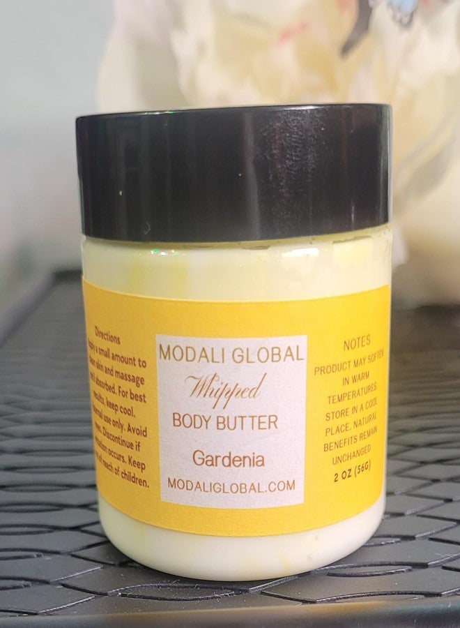 Modali Global Whipped Body Butter, Gardenia Scented, 2 oz - Image 2