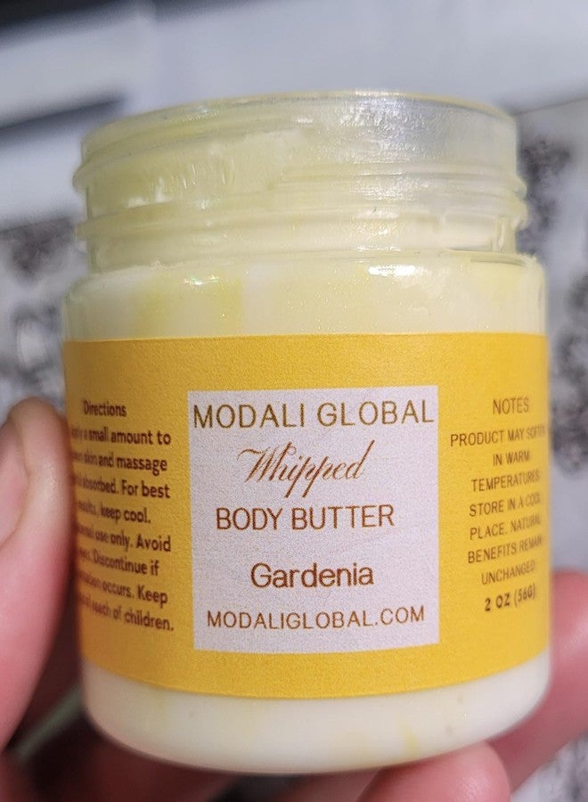 Modali Global Whipped Body Butter, Gardenia Scented, 2 oz - Image 3