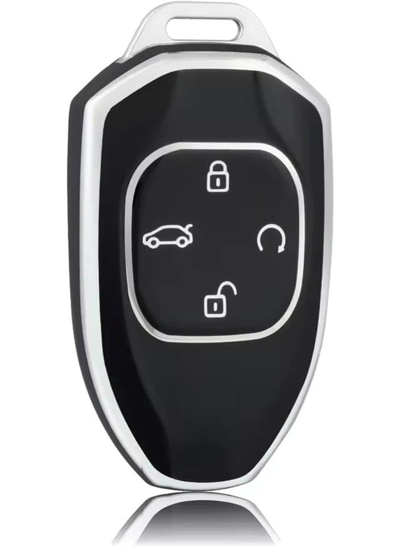 UShop U-Shop 4-Key Car Key Protective Cover, suitable for GAC, Ampo, Amzoom, and Imco - Image 1