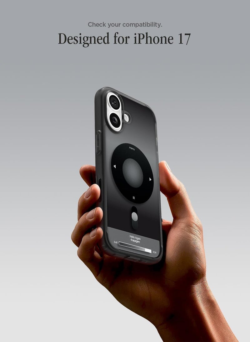 Spigen Ultra Hybrid MagFit iPhone 17 Case Cover with MagSafe (2025) - Classic Black - Image 2