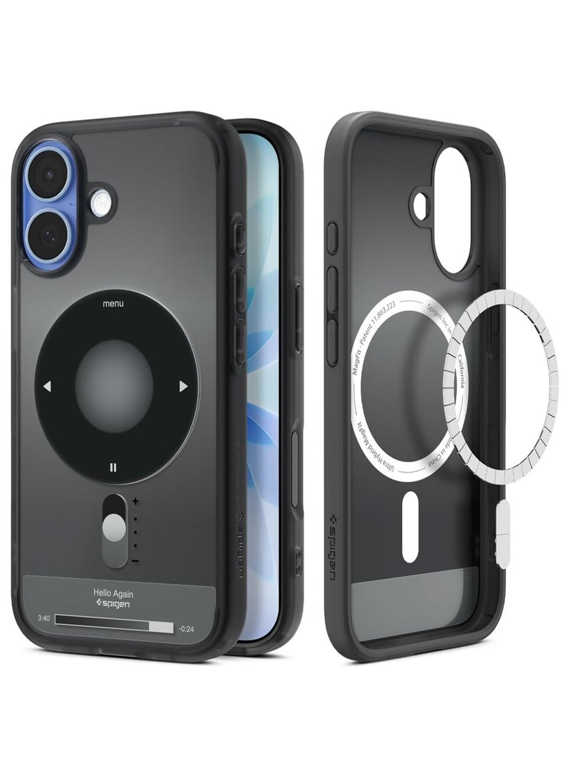 Spigen Ultra Hybrid MagFit iPhone 17 Case Cover with MagSafe (2025) - Classic Black - Image 1