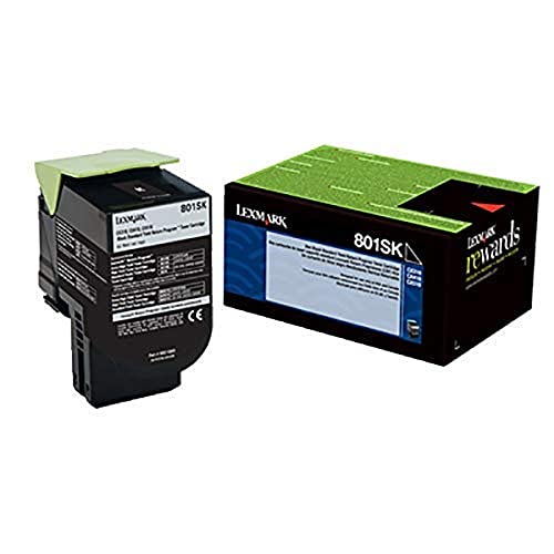 Lexmark™ 80C1SK0 Return Program Black Toner Cartridge - Image 2