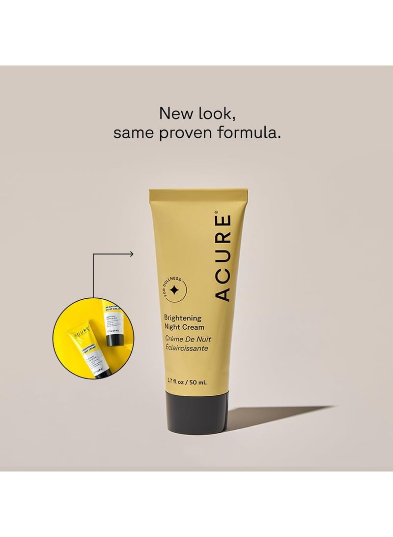 Acure Brightening Night Cream 50ml - Image 3