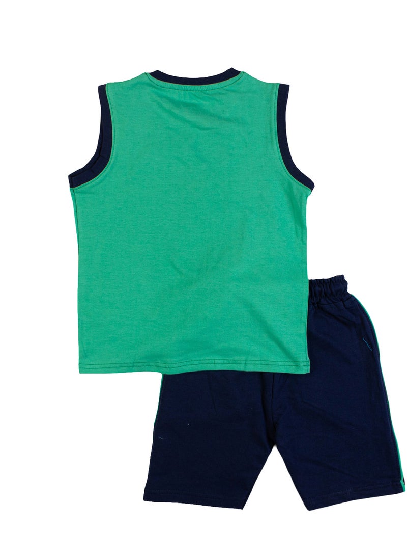 Zercon Summer Pajama Set for Boys 7283 - Image 3