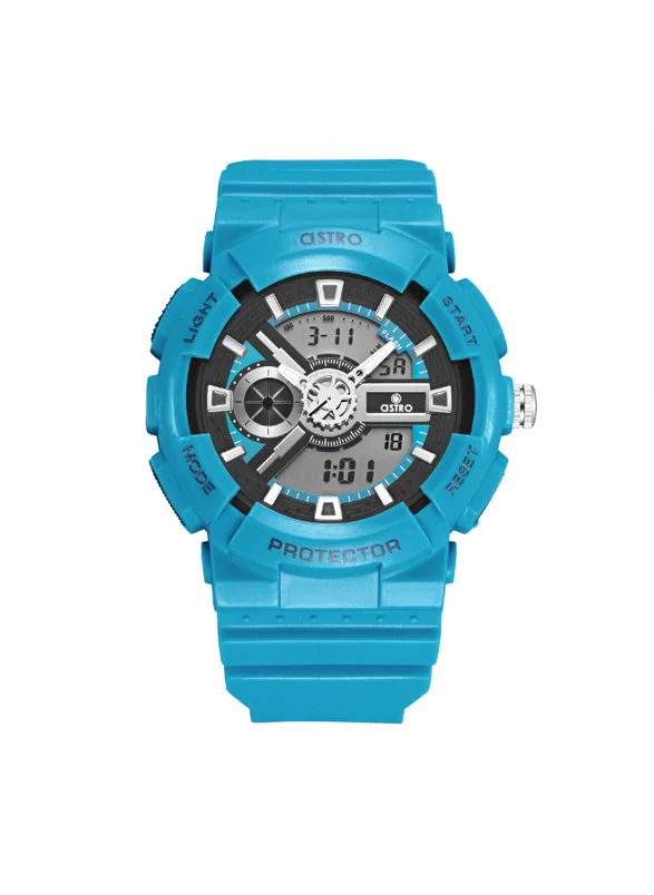 أسترو Astro A24807-PPJJ Kids Analog-Digital Display Watch & Polyurethane Strap Green
