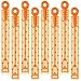 Rotatingpals 32 Pcs Red Star Print Bubble Wands Orange Bubble Wands for Party Favors Adult Summer Activity Birthday Gifts Carnival Easter Goody Bag Stuffers Wedding Supplies - Image 2