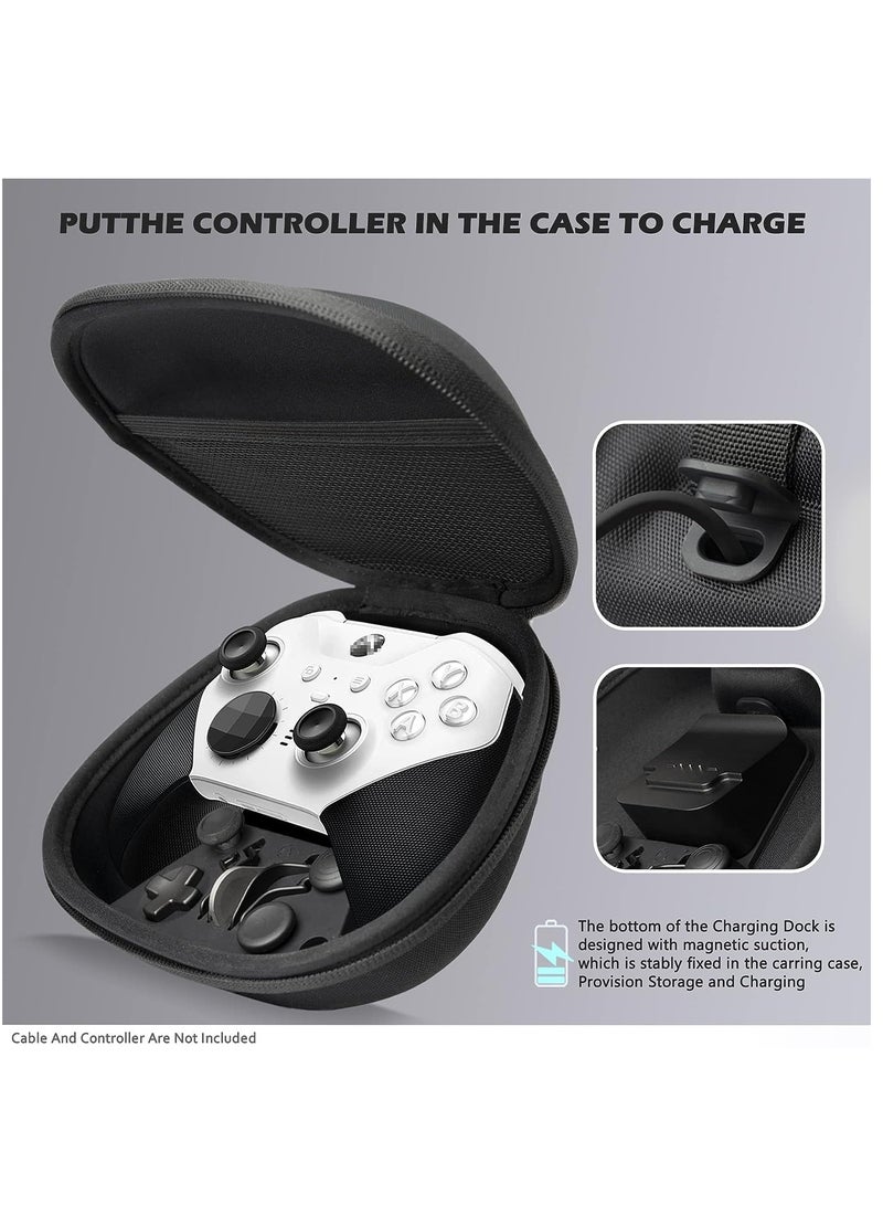 Complete Component Pack for Xbox Elite Wireless Controller Series 2，package Includes 1 Carrying Case 1 Dock, 4 Paddles, 2 DPads, 6 Thumbsticks,1Tool