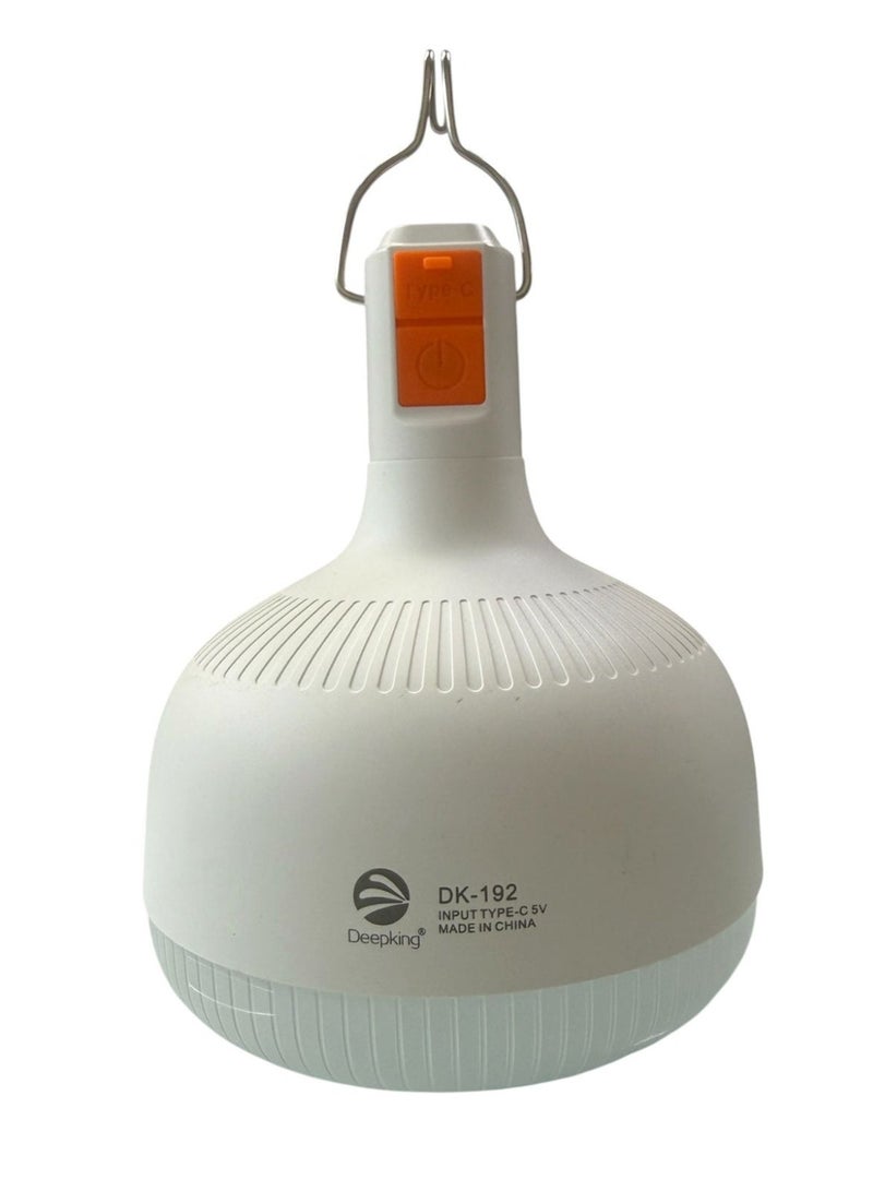 DEEPKING LED Lithium Battery Emergency Lamp, 120W, 1500mAh, Type C Charging, Model DK-192 - Image 2