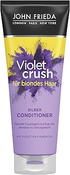 John Frieda Violet Crush for Blondes Toning Conditioner for Blonde Hair Purple Conditioner for Blondes 250 ml - Image 1