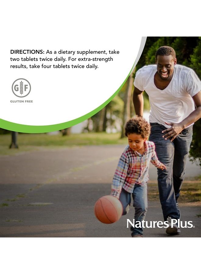 Nature's Plus ناتشرز بلس أدفانسد ثيرابيوتيكس تريبل سترينغث ألترا Rx-جوانت، توصيل ممتد - 120 قرص - جلوكوزامين/كوندرويتين/MSM - دعم مفاصل عالي الفعالية - خالي من الغلوتين - 30 حصة - Image 5
