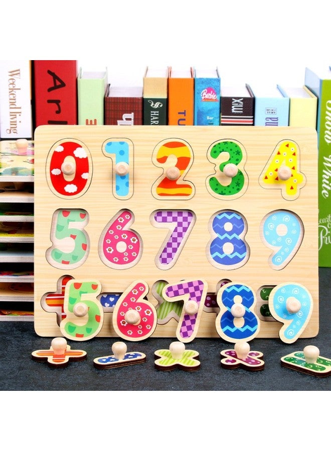 Children's Wooden Jigsaw Puzzle Board Building Blocks Children's Early Education Baby Educational Toys Digital Cognitive Clutch-Color:Journey To The West Cognitive Board - Image 4