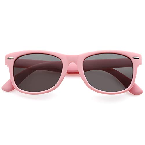 Kursan Kids Polarized Sunglasses for Boys Girls TPEE Rubber Flexible Frame Shades Age 3-10 (Pink) - Image 4