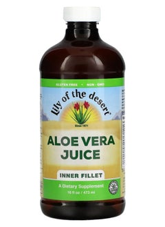 Lily Of the Desert Aloe Vera Juice Inner Fillet 16 fl oz (473 ml) 