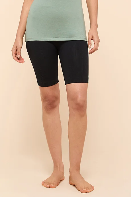 R&B Ribbed Cycling Shorts