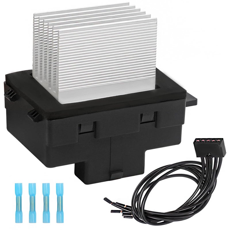 مقاوم موتور مروحة HVAC متوافق مع سيارات فورد لينكولن ميركوري فيوجن 2010-2012 MKZ 2010-2012 ميلان 2010-2011 يستبدل 973057 6E5Z19E624AA 8E5Z19E624A 8E5Z19E624A