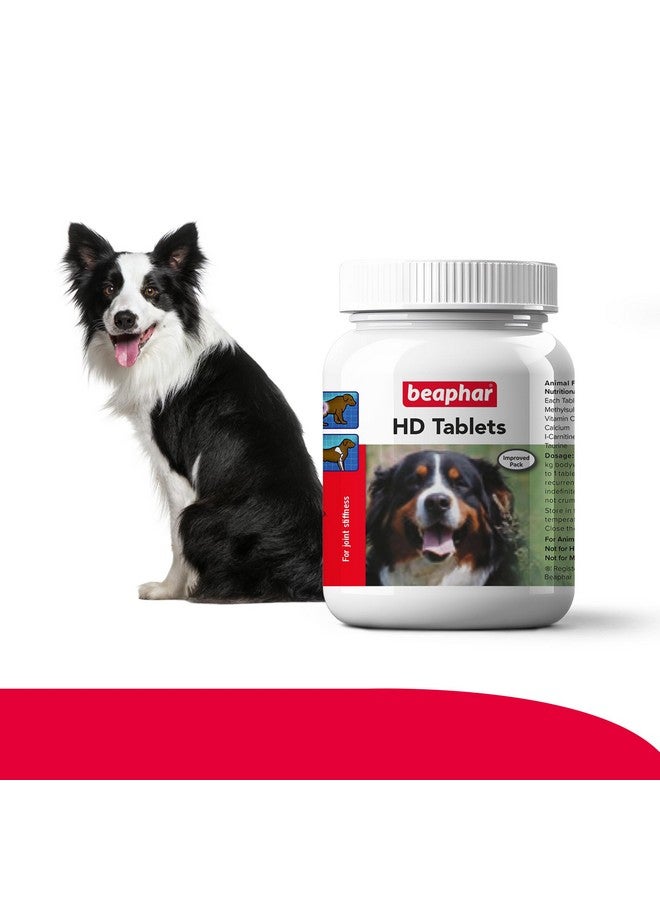 Beaphar HD Tablet Dog Joint Supplement for Hip Dysplasia & Joint Problems - 60 Tablets (Pack of 2) - Image 2