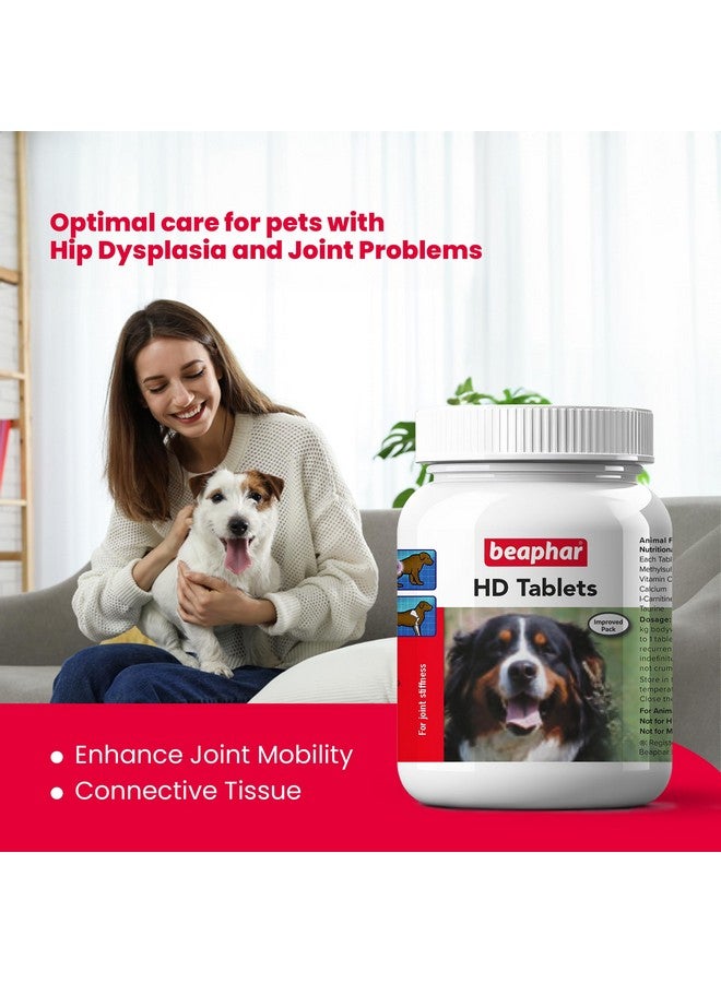 Beaphar HD Tablet Dog Joint Supplement for Hip Dysplasia & Joint Problems - 60 Tablets (Pack of 2) - Image 5