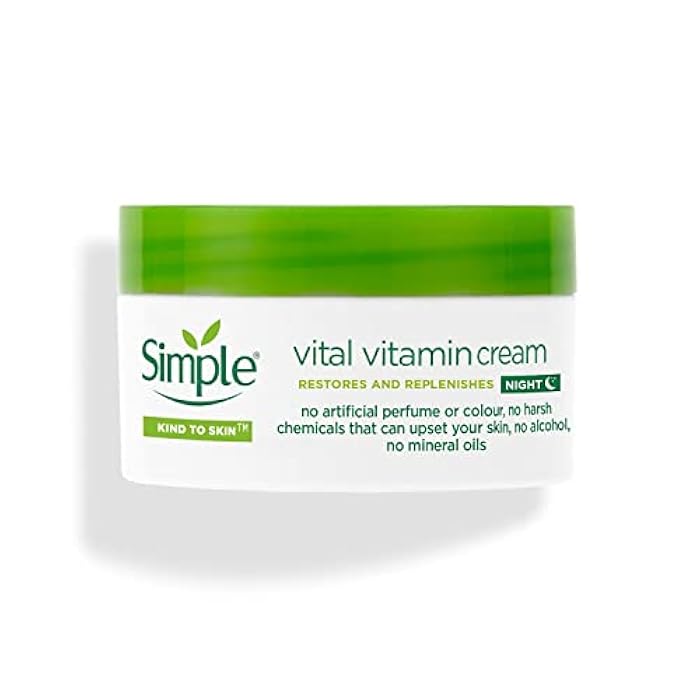 Simple Kind to Skin Vital Vitamin Night Cream (50ml) - Image 1