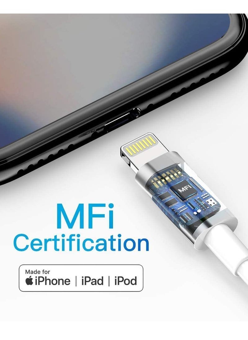 ELTRAZONE iPhone Charger Cable - Apple MFi Certified 3Pack 1M iPhone Charging Cable for iPhone SE 2020 11 Xs Max XR X 8 Plus 7 Plus 6 Plus 5s SE iPad Pro and More  - Image 4