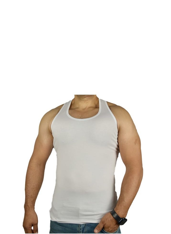 Future Sleeveless Undershirt, White For men Size S  - Image 1