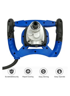 Winner WINNER Electric Handheld Mixer Drill Machine 1400W With 120mm Rod M14 14mm Spindle Thread 2 Speed 450/750rpm for Mixing Cement Paint Mixer EM1400  - Image 4