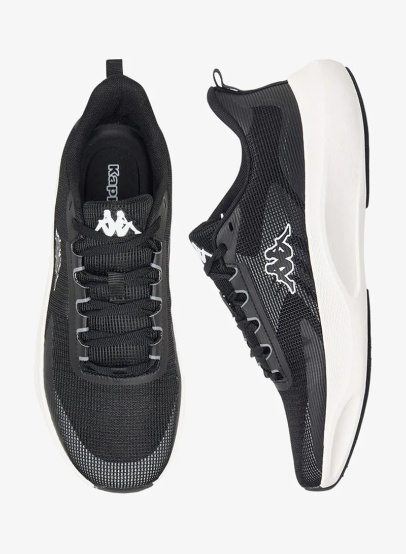 Kappa Women's Textured Lace-Up Sports Shoes with Pull Tab