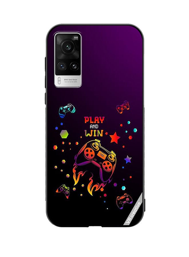 VR CREATIVE Protective Case Cover For Vivo X60 Pro Play And Win Design Multicolour - Image 1