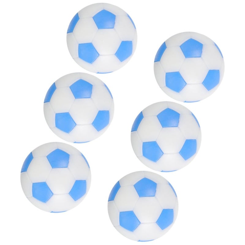 6pcs Vibrant Color Foosball Replacement Mini Soccer Balls Tabletop Game Accessories - Image 2