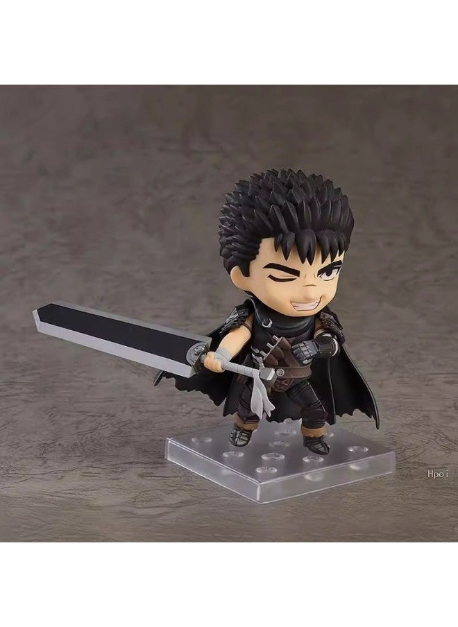 General Berserk character model desktop decoration movable face change Gess model toy birthday party collection decoration gift for family and friends  - Image 4
