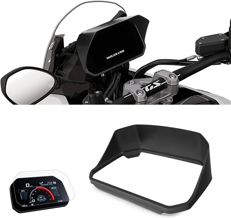 QASULER Motorcycle Instrument Sun Visor for BMW - Image 3